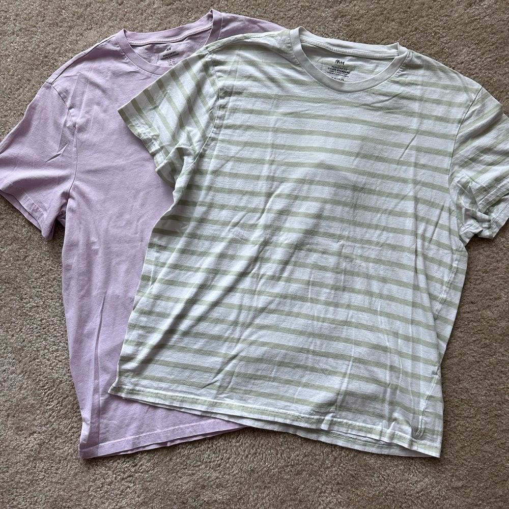 H&M 2 pack t shirt